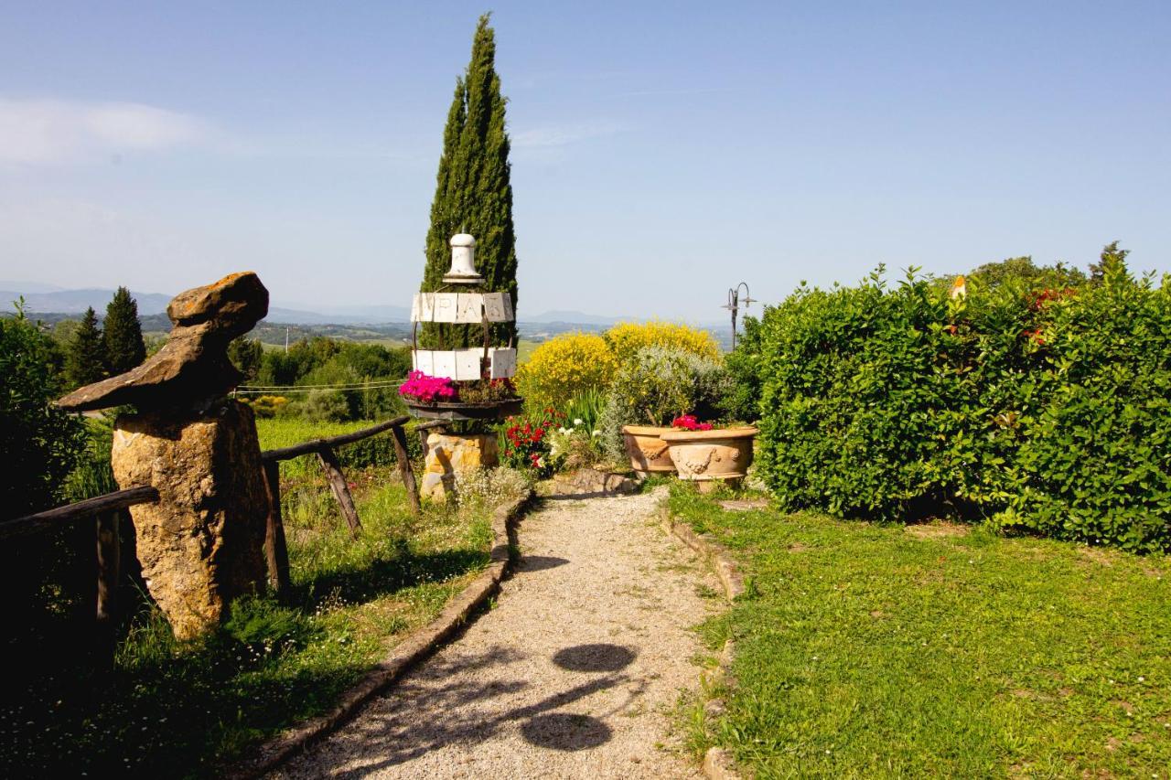 Agriturismo Poggio Pistolese Монтайоне Экстерьер фото