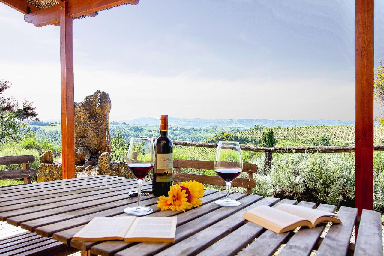 Agriturismo Poggio Pistolese Монтайоне Экстерьер фото