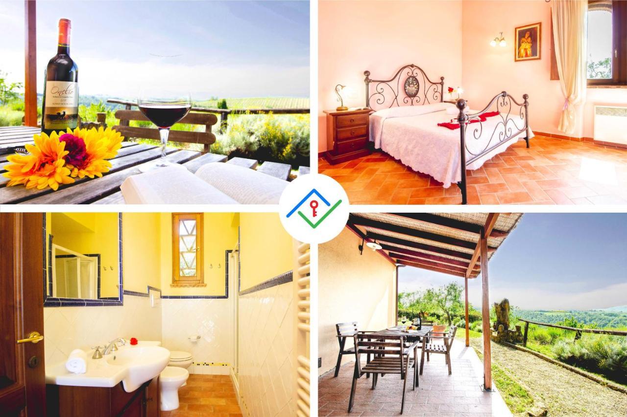 Agriturismo Poggio Pistolese Монтайоне Экстерьер фото