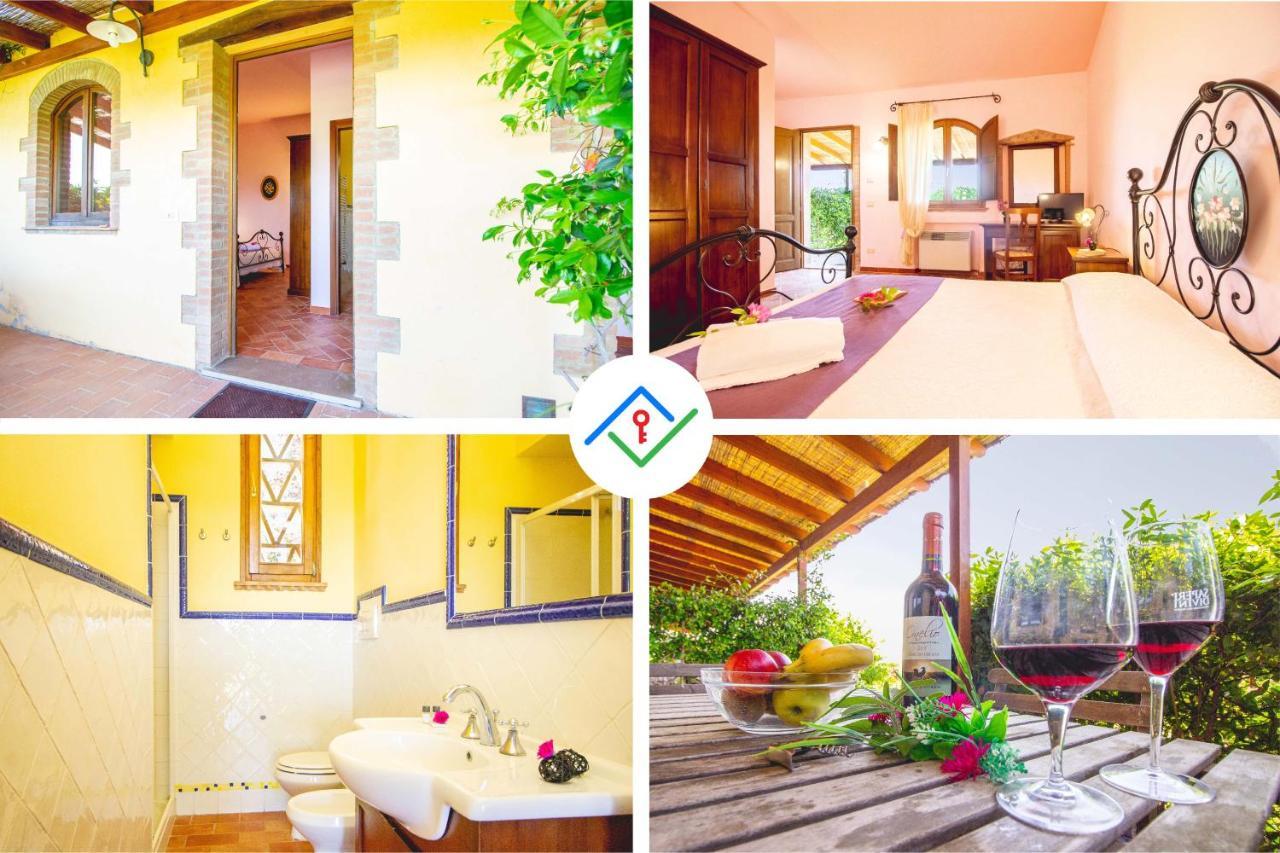 Agriturismo Poggio Pistolese Монтайоне Экстерьер фото
